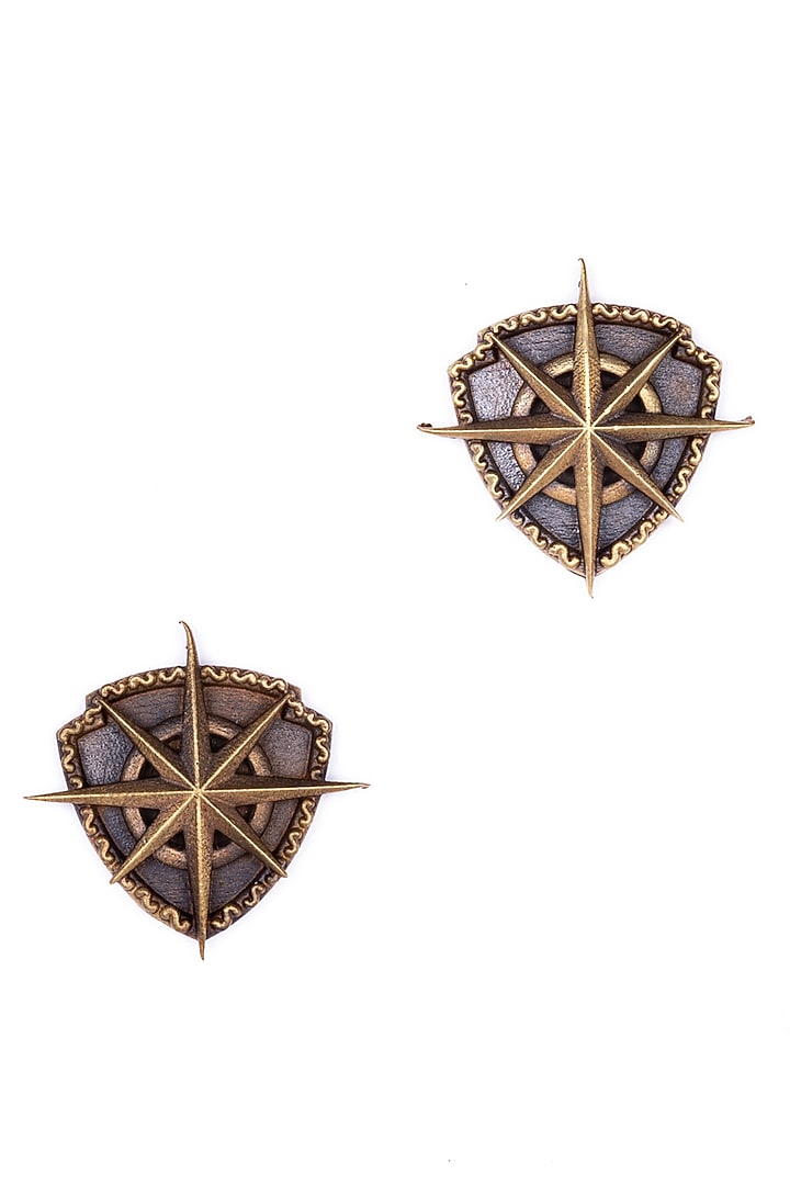 Antique Gold Royal Army Brooch Set by Cosa Nostraa at Pernia's Pop Up Shop