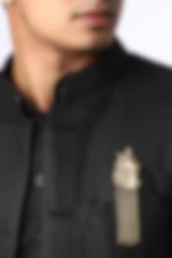 Antique Gold Brass Vintage Horse Face Brooch by Cosa Nostraa at Pernia's Pop Up Shop