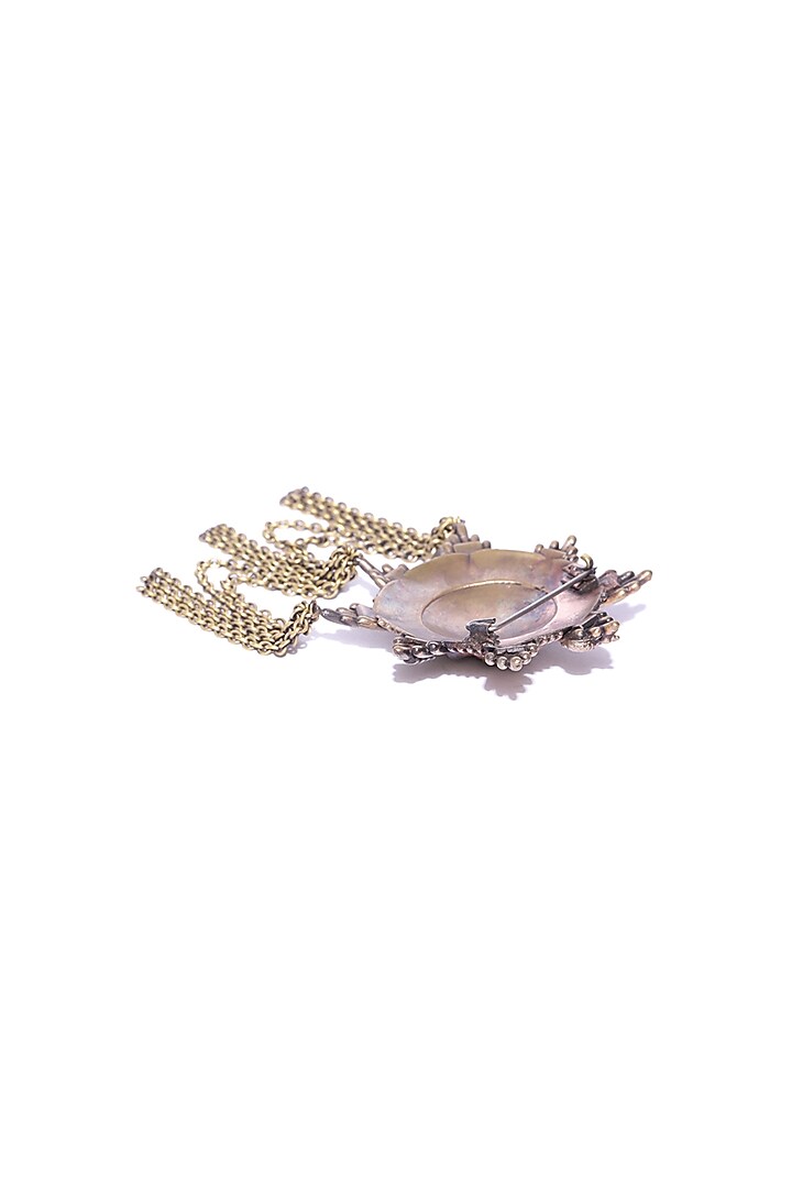 Antique Gold Lion Brooch by Cosa Nostraa at Pernia's Pop Up Shop