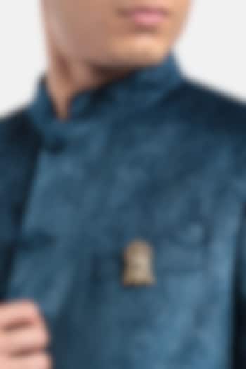 Antique Gold Lord Hanuman Brooch by Cosa Nostraa at Pernia's Pop Up Shop