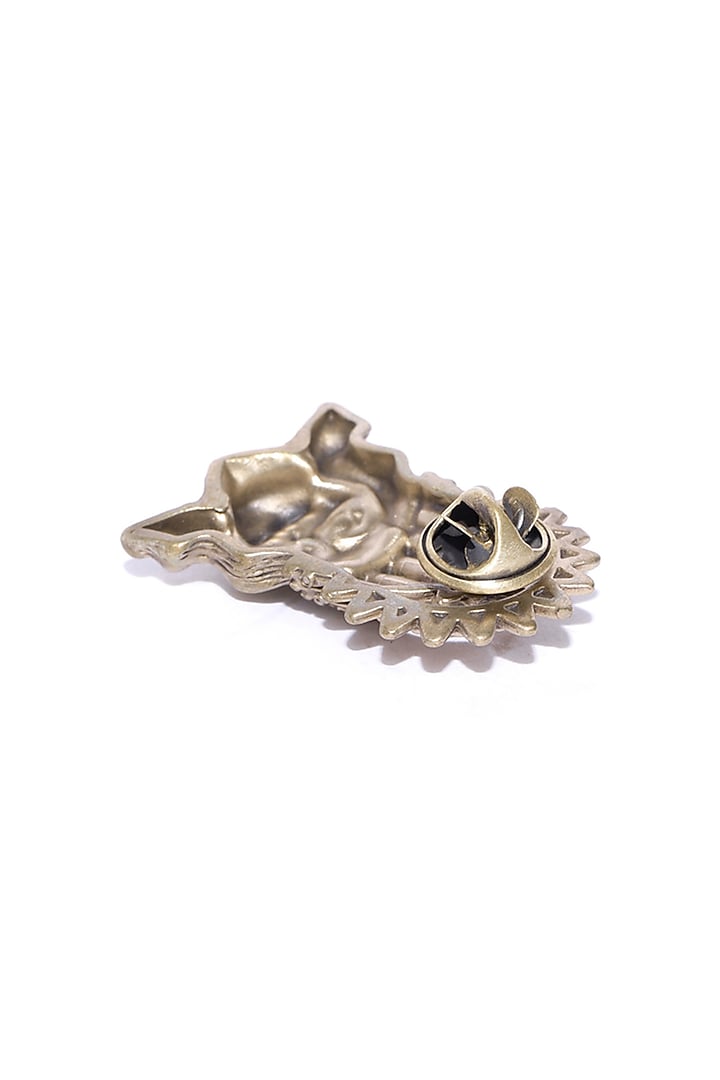 Antique Gold Lord Hanuman Brooch by Cosa Nostraa at Pernia's Pop Up Shop