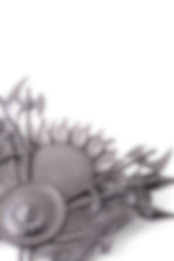 Antique Black Finish Dangling Brooch by Cosa Nostraa at Pernia's Pop Up Shop