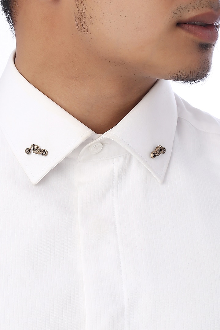 Antique Gold Joy Ride Collar Tips by Cosa Nostraa at Pernia's Pop Up Shop