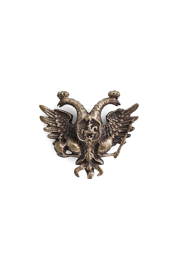 Antique Gold Rising Phoenix Collar Tips by Cosa Nostraa at Pernia's Pop Up Shop