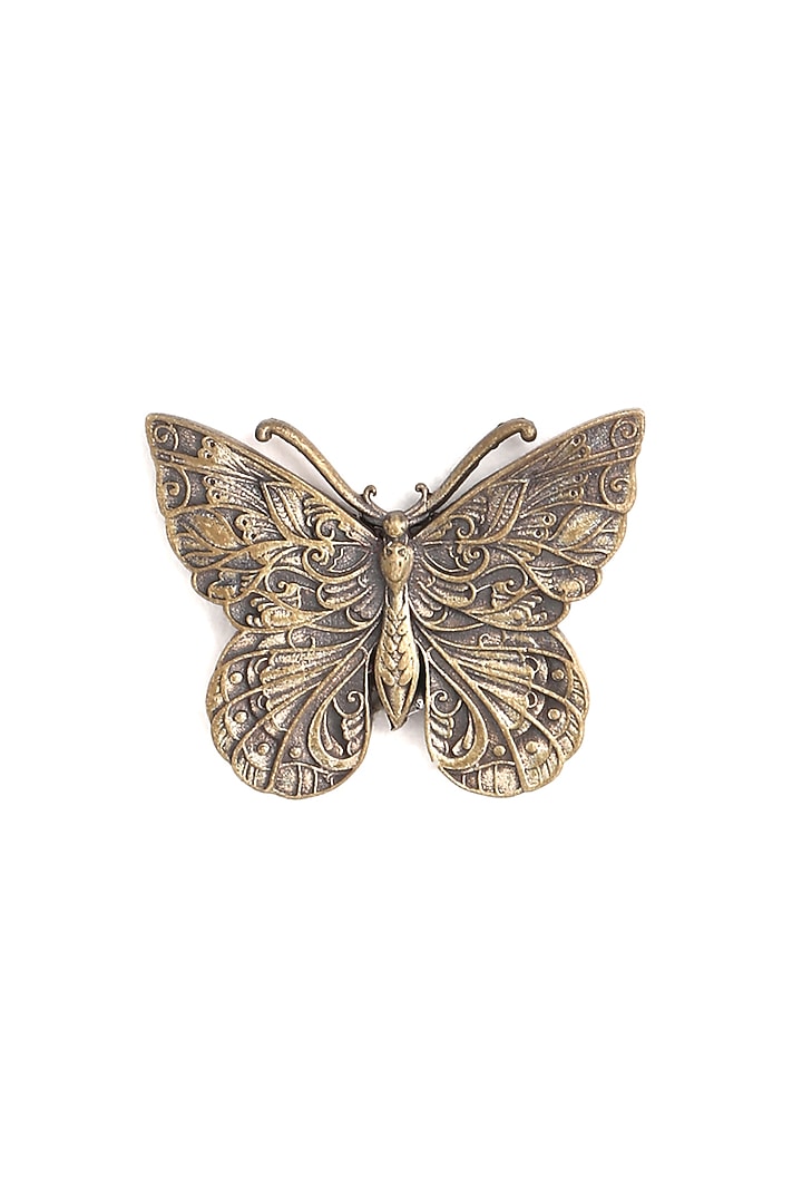 Antique Gold Butterfly Collar Tips by Cosa Nostraa at Pernia's Pop Up Shop