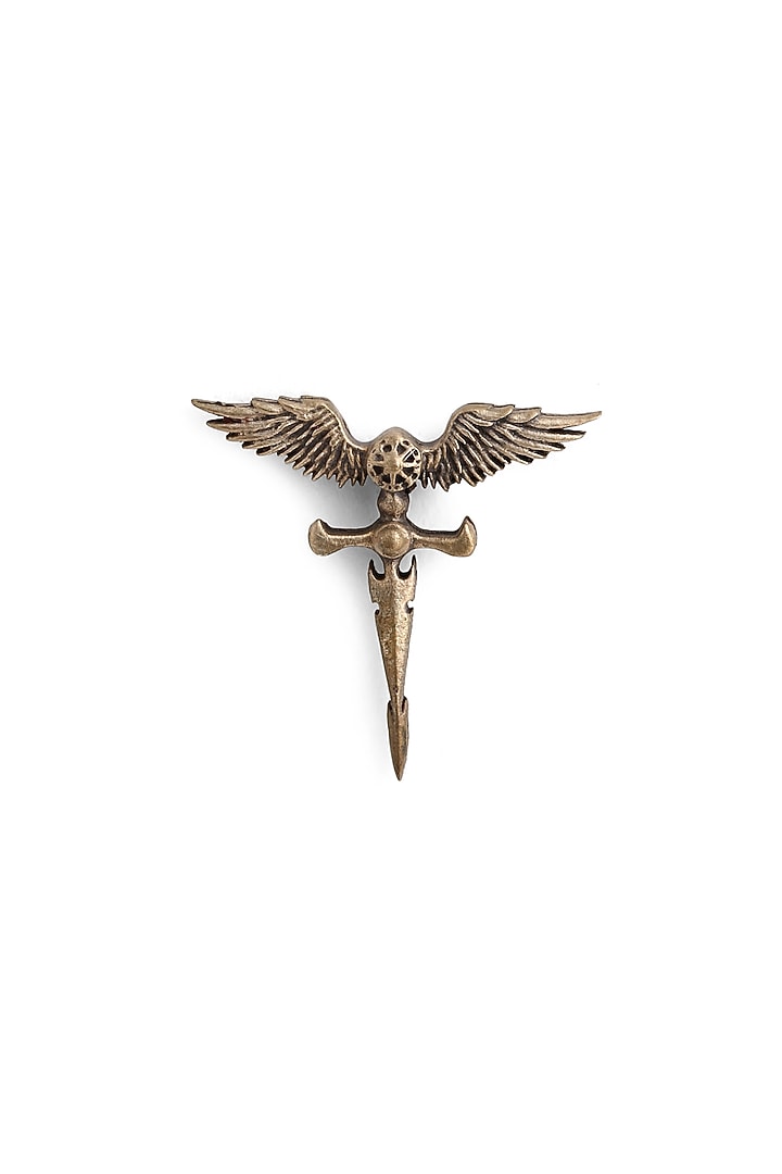 Antique Gold Roman Sword Collar Tips by Cosa Nostraa at Pernia's Pop Up Shop