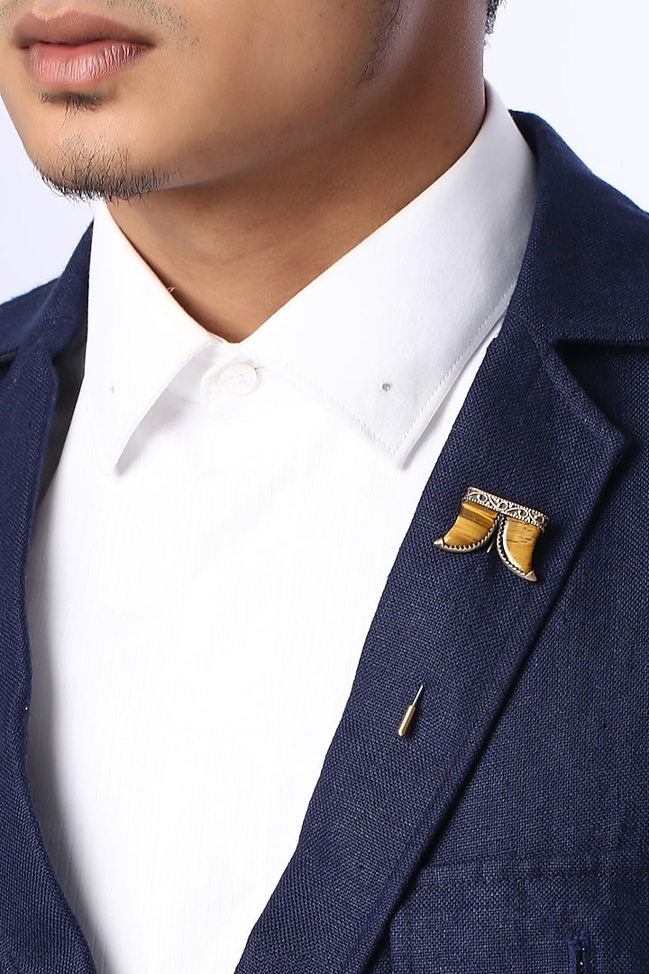 Antique Gold Claws Lapel Pin by Cosa Nostraa at Pernia's Pop Up Shop
