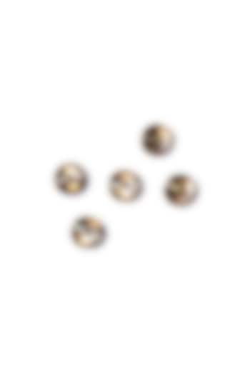 Antique Gold Sun Star Buttons (Set of 13) by Cosa Nostraa at Pernia's Pop Up Shop