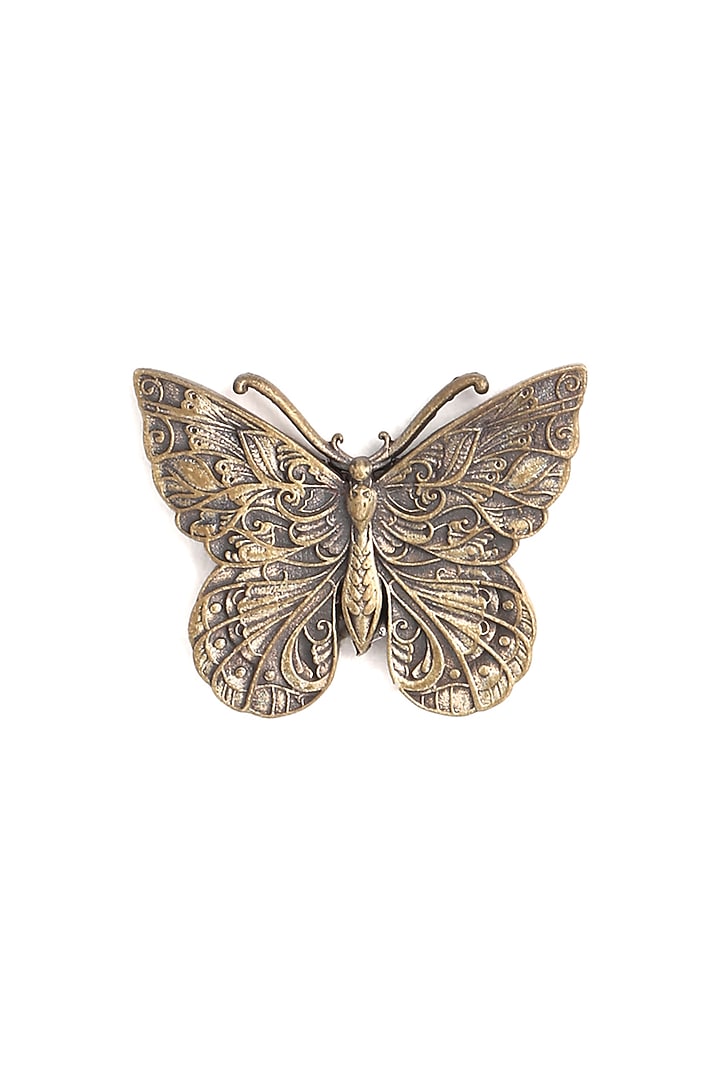 Antique Gold Butterfly Collar Tips by Cosa Nostraa at Pernia's Pop Up Shop