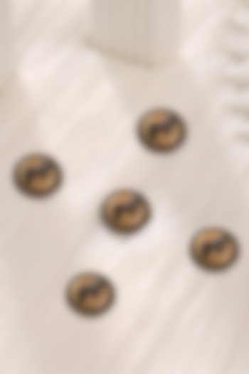 Antique Gold Brass Buttons (Set of 5) by Cosa Nostraa