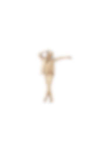 Gold Brass Michael Jackson Brooch by Cosa Nostraa