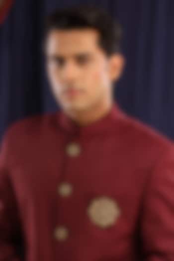 Oxidised Antique Gold Brass Brooch by Cosa Nostraa at Pernia's Pop Up Shop