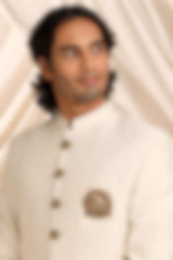 Oxidised Antique Gold Brass Brooch by Cosa Nostraa at Pernia's Pop Up Shop