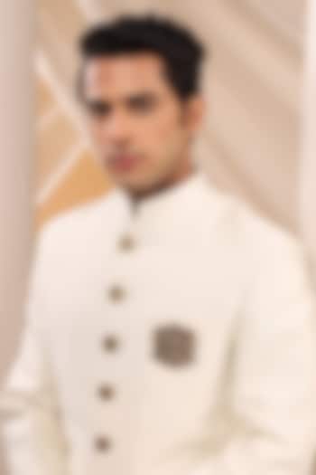 Oxidised Antique Gold Brass Brooch by Cosa Nostraa at Pernia's Pop Up Shop