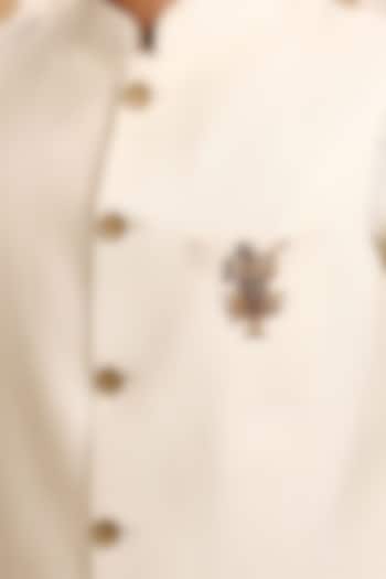 Oxidised Antique Gold Brass Brooch by Cosa Nostraa at Pernia's Pop Up Shop