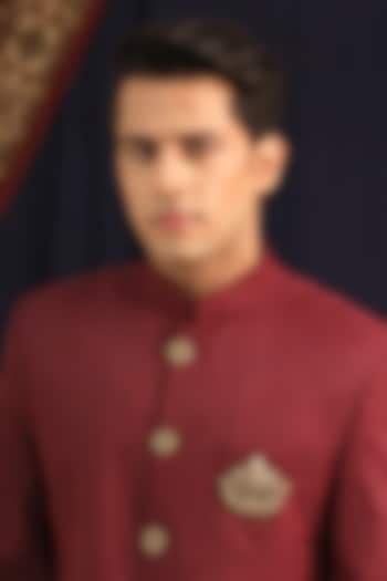 Oxidised Antique Gold Brass Brooch by Cosa Nostraa at Pernia's Pop Up Shop