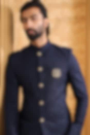 Oxidised Antique Gold Brass Brooch by Cosa Nostraa at Pernia's Pop Up Shop