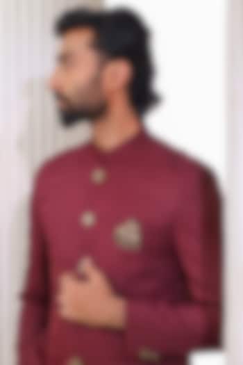 Oxidised Antique Gold Brass Brooch by Cosa Nostraa at Pernia's Pop Up Shop