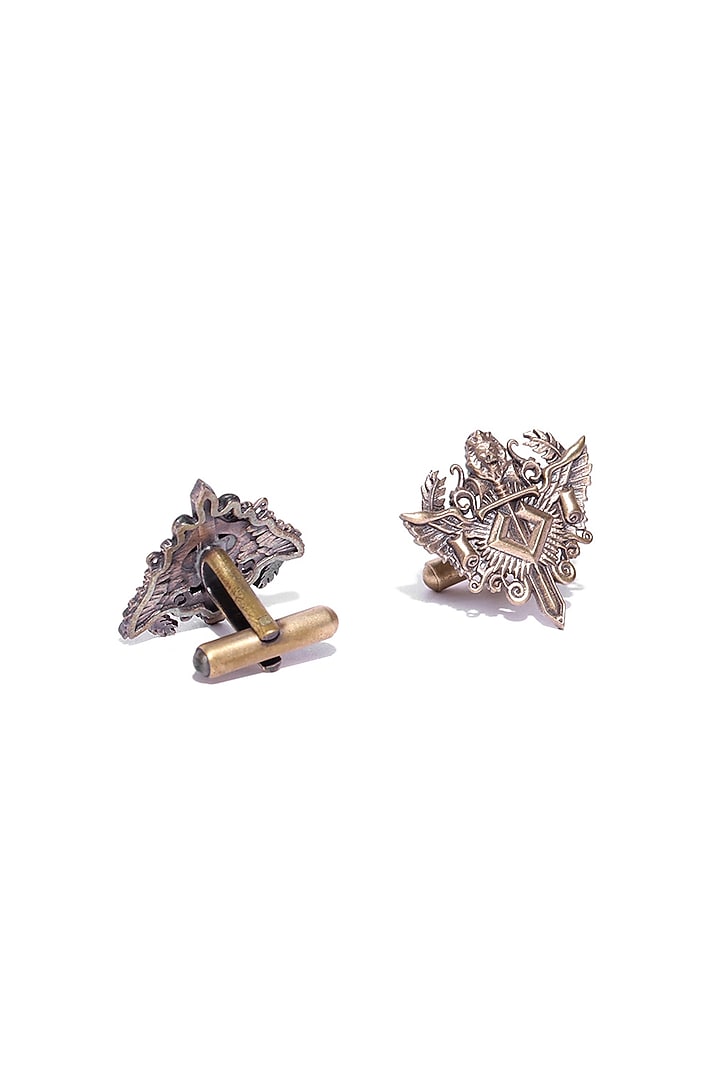 Antique Gold Cufflinks by Cosa Nostraa at Pernia's Pop Up Shop