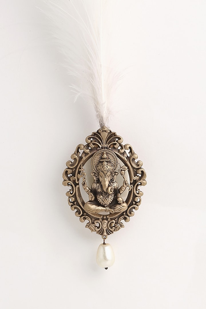 Antique Gold Handcrafted Kalangi by Cosa Nostraa at Pernia's Pop Up Shop
