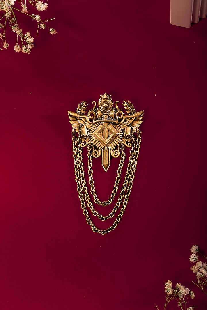 Antique Gold Brooch by Cosa Nostraa