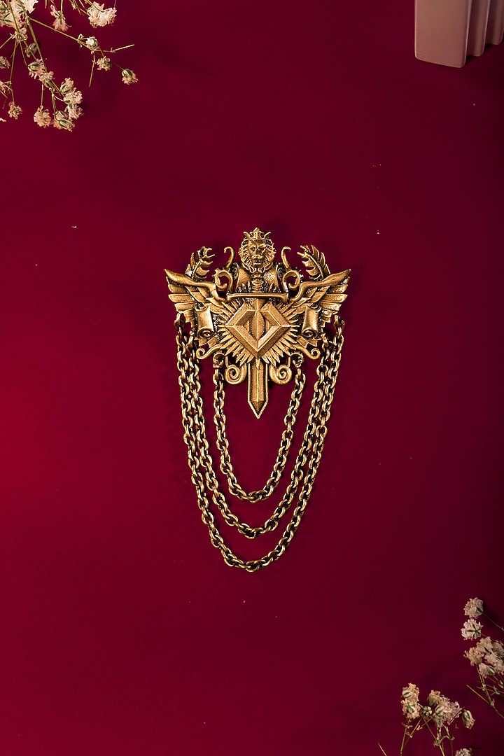 Antique Gold Brooch by Cosa Nostraa at Pernia's Pop Up Shop