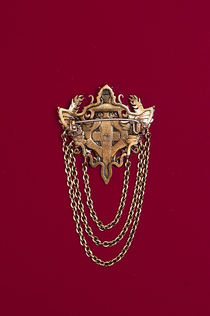 Antique Gold Brooch by Cosa Nostraa at Pernia's Pop Up Shop