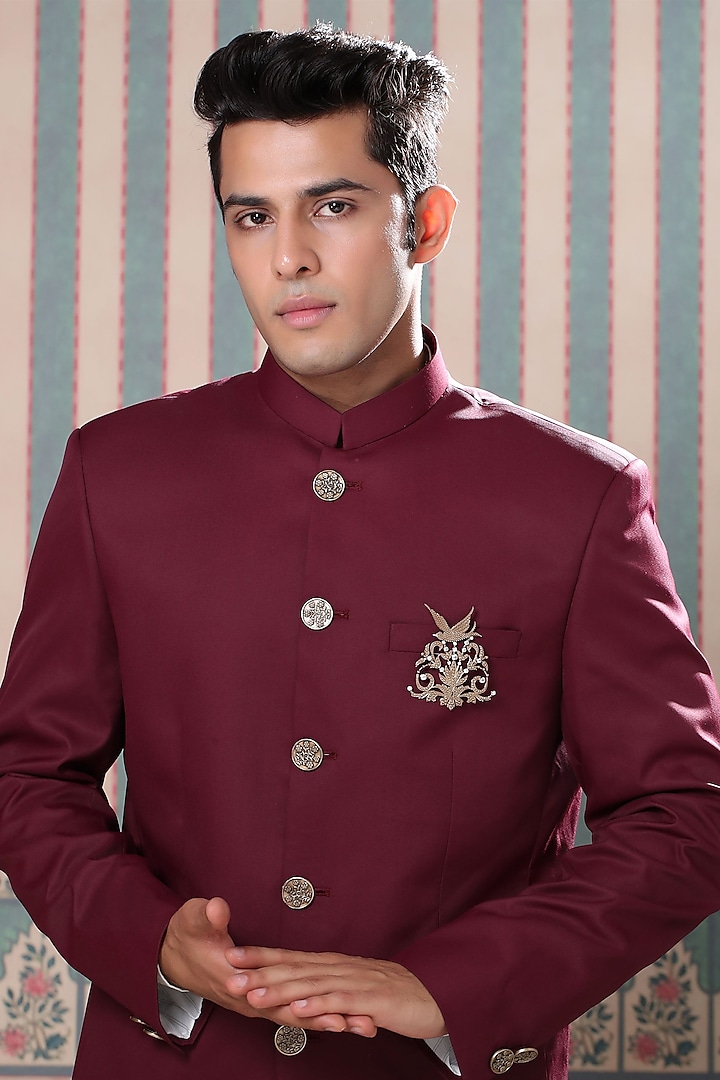 Brooch for store nehru jacket