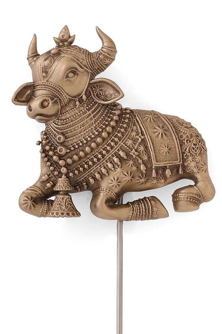 Antique Gold Brass Nandi's Oath Lapel Pin by Cosa Nostraa at Pernia's Pop Up Shop