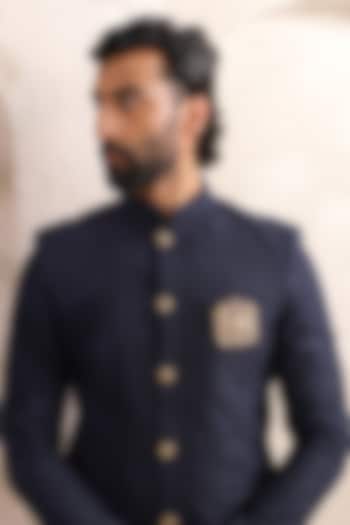 Oxidised Antique Gold Finish Brass Brooch by Cosa Nostraa at Pernia's Pop Up Shop