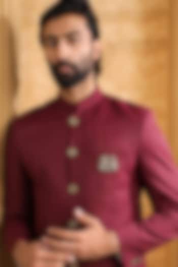 Oxidised Antique Gold Finish Brass Brooch by Cosa Nostraa at Pernia's Pop Up Shop