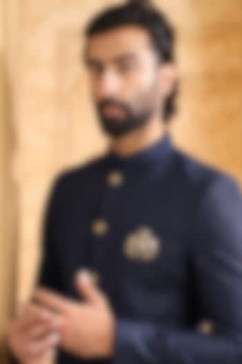 Oxidised Antique Gold Brass Brooch by Cosa Nostraa at Pernia's Pop Up Shop