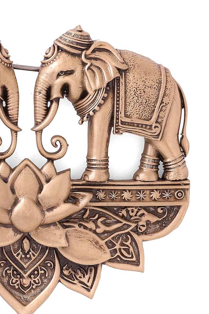 Antique Gold Elephant Brooch by Cosa Nostraa at Pernia's Pop Up Shop