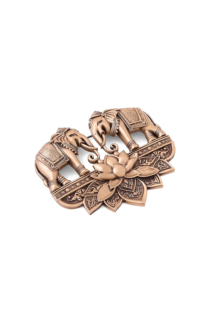 Antique Gold Elephant Brooch by Cosa Nostraa at Pernia's Pop Up Shop