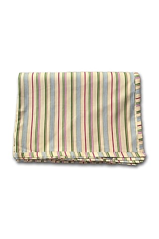 Yellow Cotton Voile Printed Dohar by Coco Bee