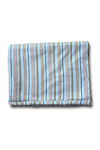 Blue Cotton Voile Printed Dohar by Coco Bee