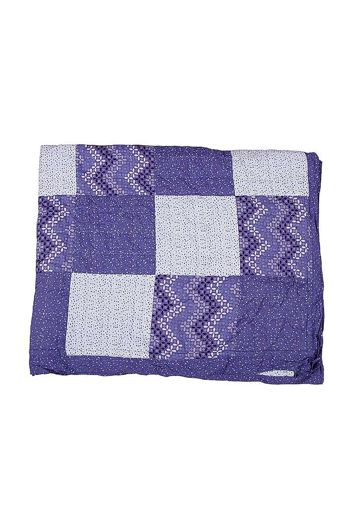 Purple Cotton Patchwork Quilt by Coco Bee at Pernia's Pop Up Shop