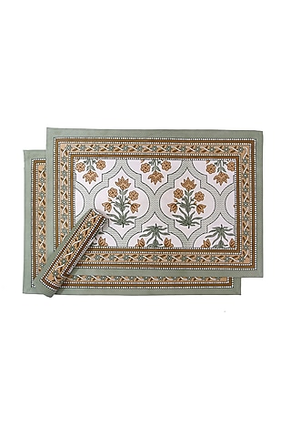 Multi Colored Mat, Napkin, & Runner Combo Set by Coco Bee