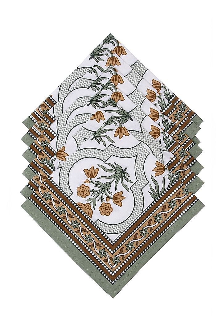 Multi Colored Mat, Napkin, & Runner Combo Set by Coco Bee at Pernia's Pop Up Shop