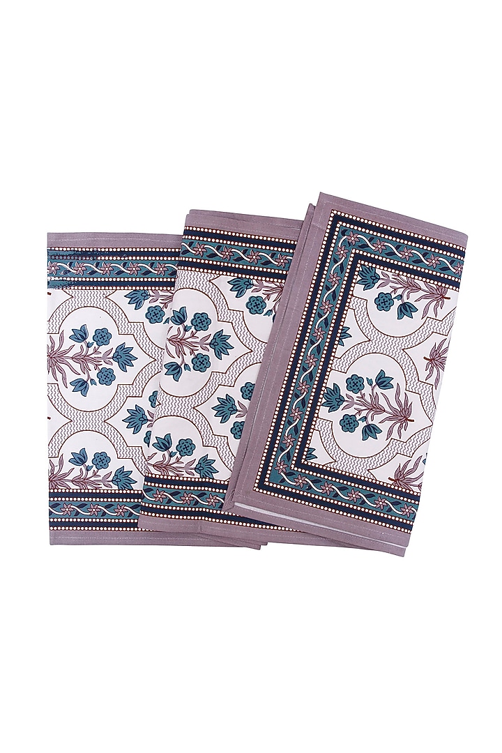 Multi Colored Napkin, Mat, & Runner Combo Set by Coco Bee at Pernia's Pop Up Shop