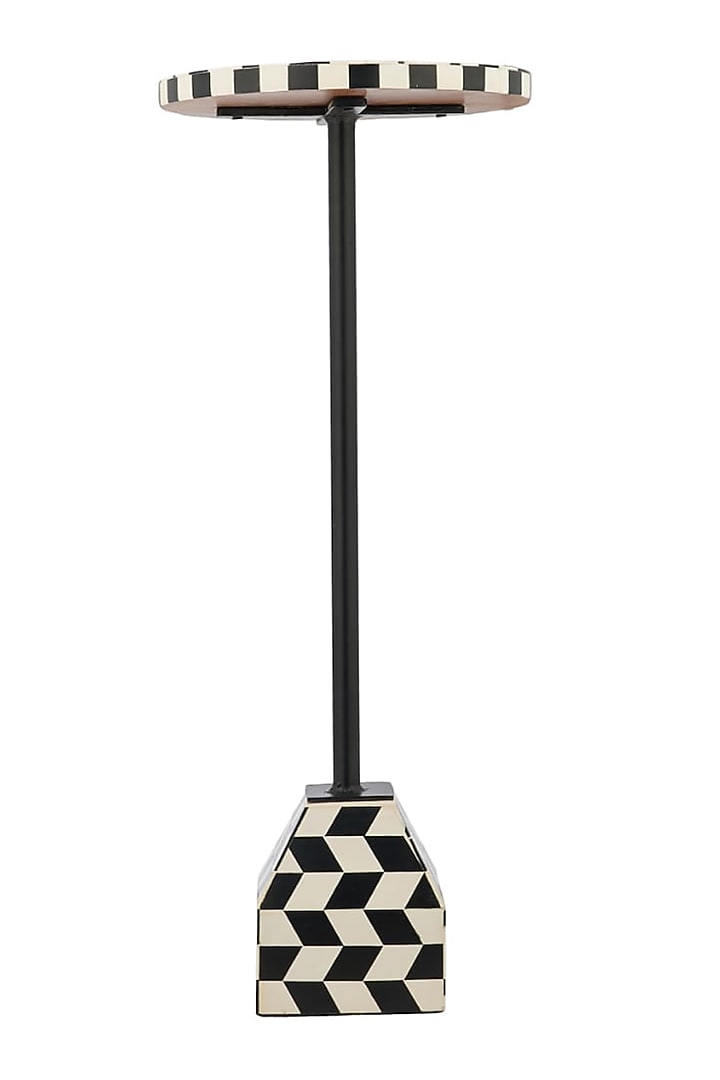 Black & White Metal Table by Conscious Co at Pernia's Pop Up Shop