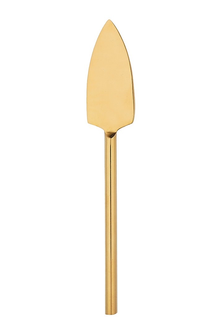 Golden Stainless Steel Cheese Knives by Conscious Co at Pernia's Pop Up Shop