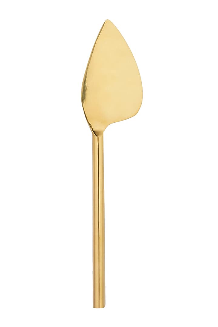 Golden Stainless Steel Cheese Knives by Conscious Co at Pernia's Pop Up Shop