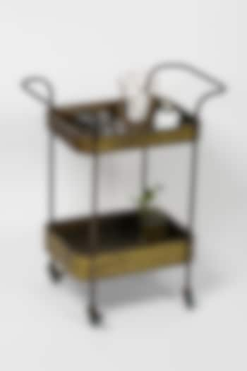 Antique Gold Iron Butlers Serving Trolley by Conscious Co  at Pernia's Pop Up Shop