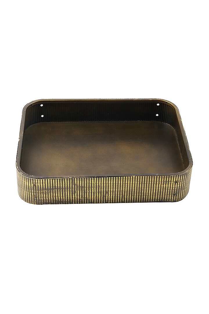 Antique Gold Iron Butlers Serving Trolley by Conscious Co at Pernia's Pop Up Shop