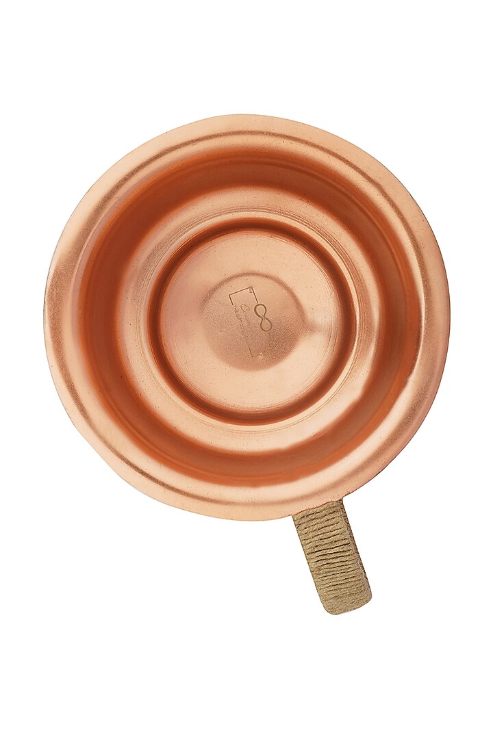 Rose Gold Metal & Copper Dhuna With Tong by Conscious Co at Pernia's Pop Up Shop
