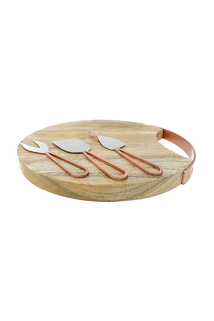 Copper Cheese Platter (Set of 4) by Conscious Co at Pernia's Pop Up Shop