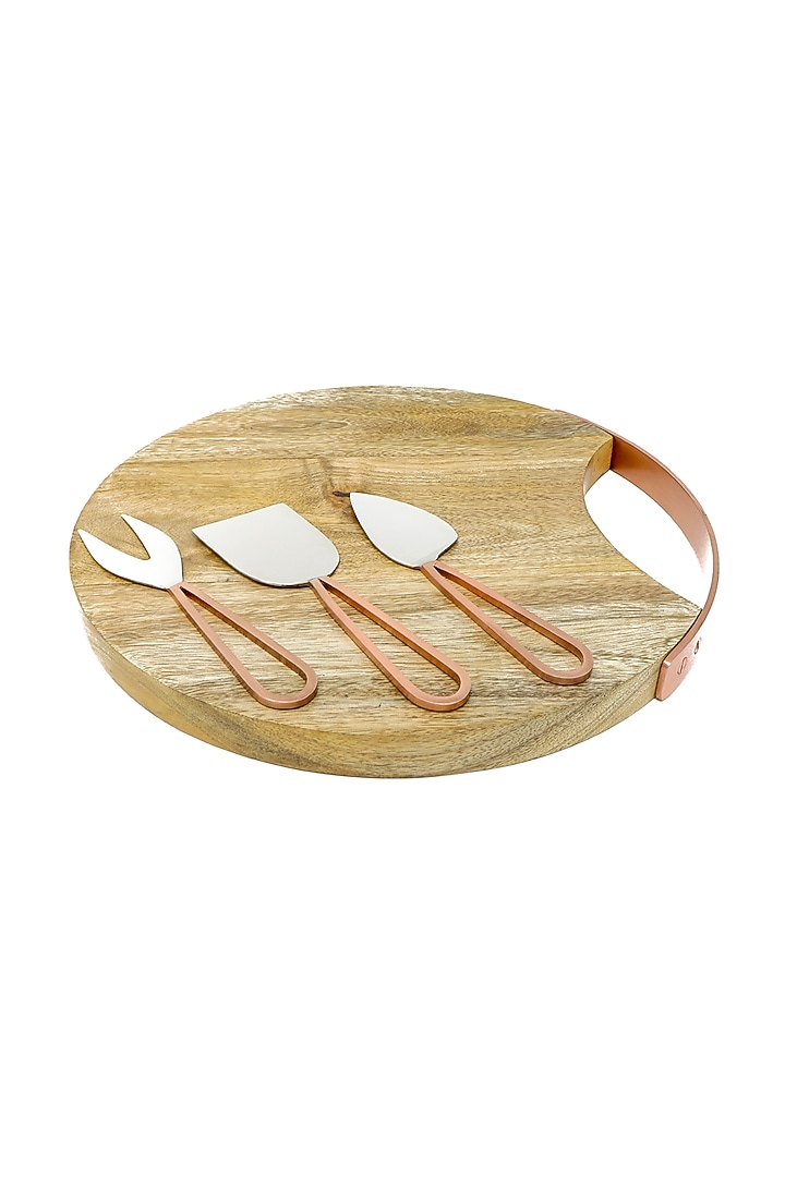 Copper Cheese Platter (Set of 4) by Conscious Co at Pernia's Pop Up Shop