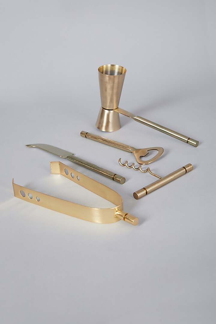Gold Bar Set (Set of 5) by Conscious Co at Pernia's Pop Up Shop