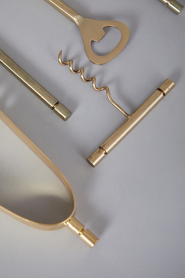 Gold Bar Set (Set of 5) by Conscious Co at Pernia's Pop Up Shop